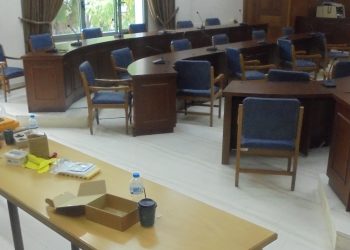 Μετατροπές στο Δημαρχείο Τρικάλων λόγω… «κορωνοϊού»