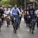 Ποδηλατάδα στο κέντρο των Αθηνών