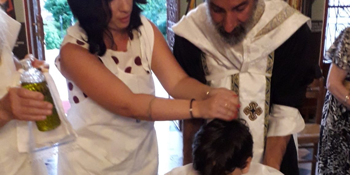 Μια διαφορετική βάφτιση!