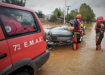 Φονική καταιγίδα στην Θεσσαλία