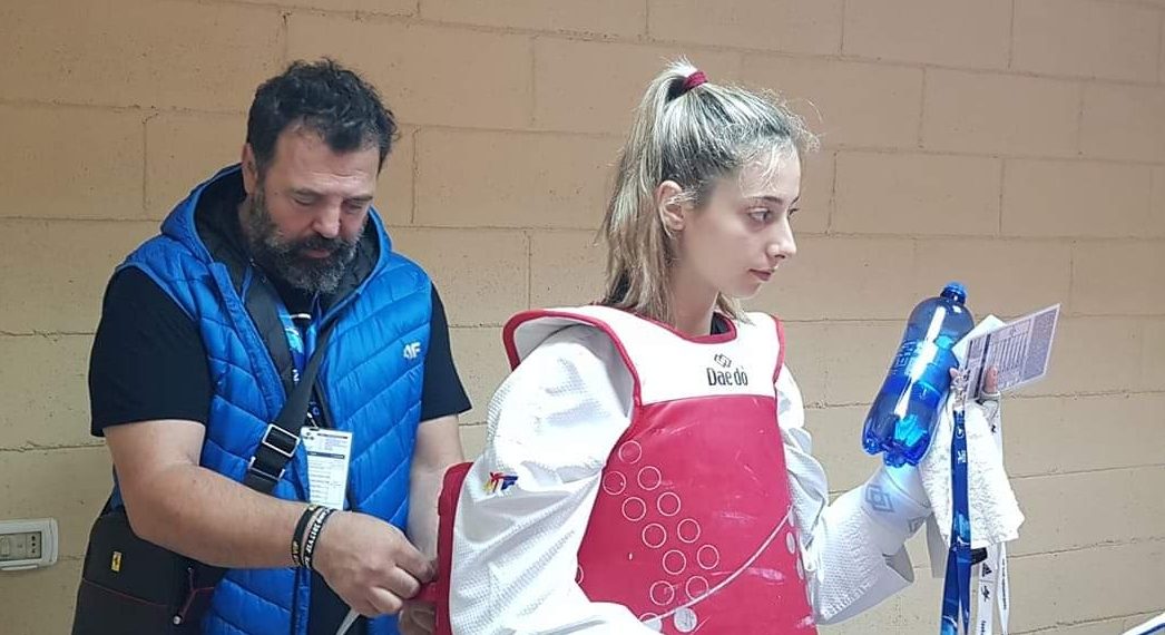 Αναχώρηση της Φανής Τζέλη με την Ολυμπιακή Ομάδα για προετοιμασία