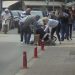 Ευτυχώς δεν διέρχονταν αυτοκίνητο…