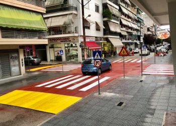 Ολοκληρώθηκε η νέα υπερυψωμένη διάβαση στα Τρίκαλα