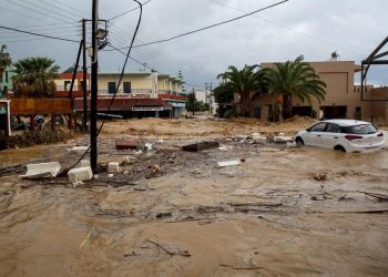 Καταστροφικές πλημμύρες στην Κρήτη