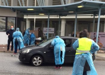 Θετικό στον «κορωνοϊό» το 12,5% του πληθυσμού στα rapid-test στο Πανθεσσαλικό Στάδιο
