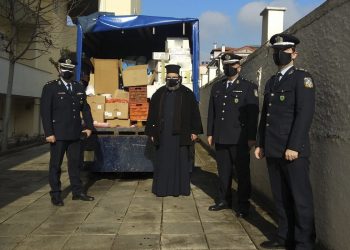 Ενίσχυση κοινωνικών συσσιτίων από την Γενική Περιφερειακή Αστυνομική Διεύθυνση Θεσσαλίας