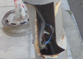 Επικίνδυνη κατάσταση στο κέντρο των Τρικάλων