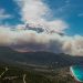 Στις φλόγες οικίες από δασική πυρκαγιά