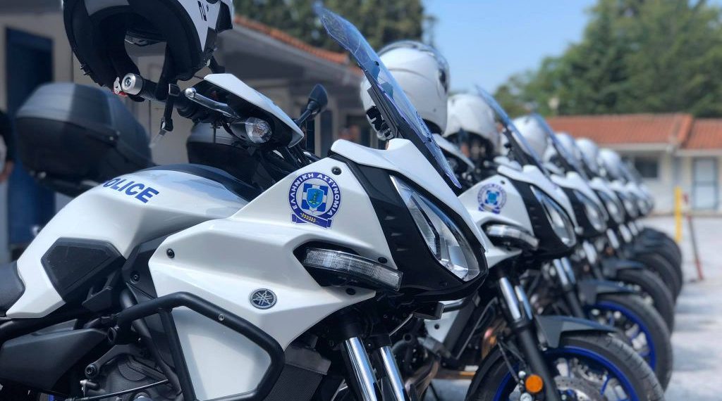 Με 16 νέες μοτοσικλέτες η Γενική Περιφερειακή Αστυνομική Διεύθυνση Θεσσαλίας