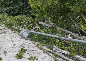 Ζημιές στον Νομό Τρικάλων από μπουρίνι