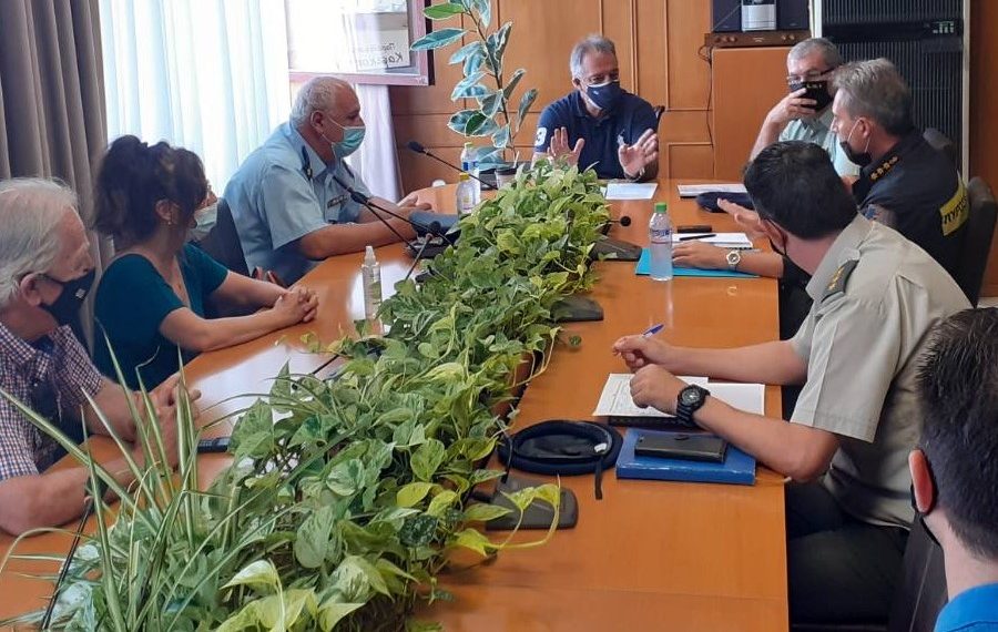 Υπό τον φόβο των πυρκαγιών