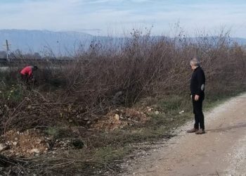 Καθαρισμός στα Τρίκαλα για την ενίσχυση της οδικής ασφάλειας