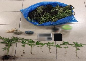 Χειροπέδες σε χασισοκαλλιεργητή