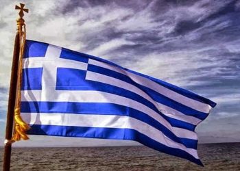 Η Ελληνική Σημαία στο Άγιο Όρος