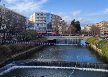 Καθαγιασμός των υδάτων στα Τρίκαλα