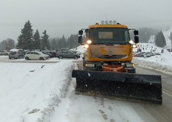 Επιχείρηση κατά του χιονιά στα ορεινά της Θεσσαλίας