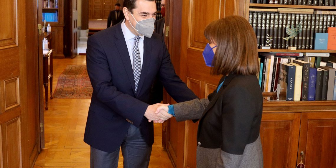 Στο Προεδρικό Μέγαρο ο Κώστας Σκρέκας