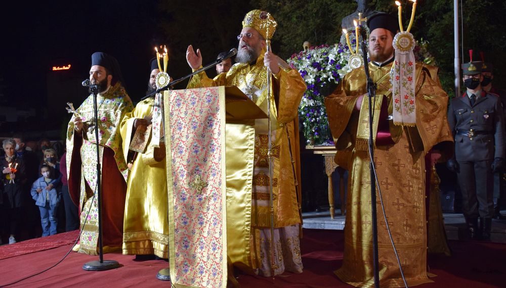 Βράδυ Μεγάλης Παρασκευής στα Τρίκαλα