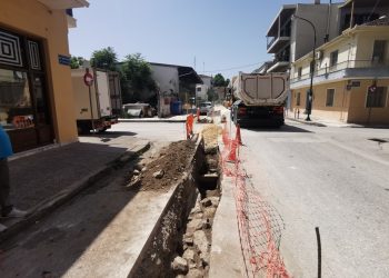 Αρχαιολογικά ευρήματα εντοπίστηκαν στην διάρκεια εργασιών της ΔΕΥΑ Τρικάλων