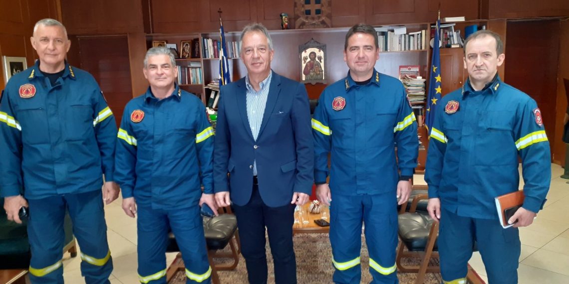 Συνεργασία Χρήστου Μιχαλάκη με την Διοίκηση της Πυροσβεστικής