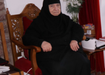 Εκδημία της Ηγουμένης της Ιεράς Μονής των Αγίων Θεοδώρων μοναχής Ταβιθάς