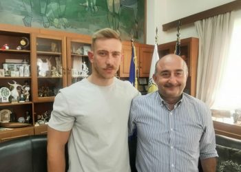 Στον Δήμαρχο ο Τρικαλινός Παγκόσμιος Πρωταθλητής
