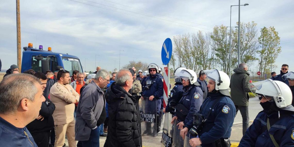 Διαμαρτυρία αγροτών της Θεσσαλίας