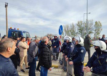 Διαμαρτυρία αγροτών της Θεσσαλίας