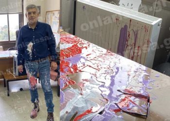 Επίθεση με …μπογιές δέχθηκε ο Κώστας Αγοραστός