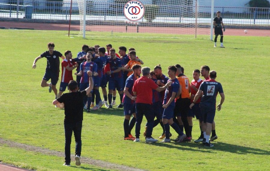 Αγχωτική νίκη παραμονής για τον Α.Ο. Τρίκαλα