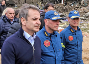 Στην «πληγωμένη» Θεσσαλία περιοδεία Κυριάκου Μητσοτάκη