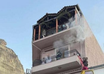 Τραγωδία στην Καλαμπάκα μετά από πυρκαγιά σε ξενοδοχείο