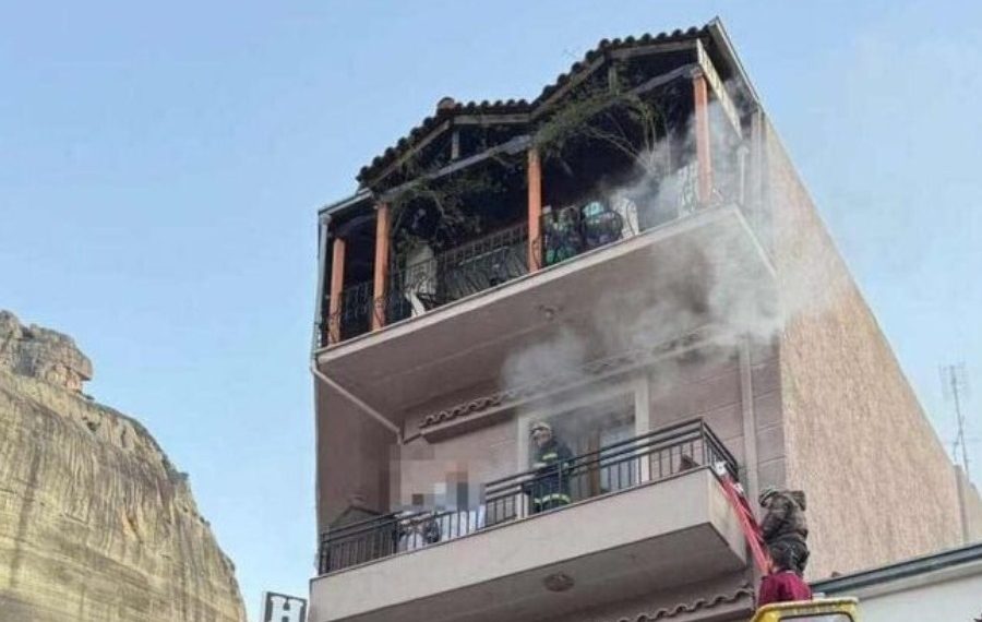 Τραγωδία στην Καλαμπάκα μετά από πυρκαγιά σε ξενοδοχείο