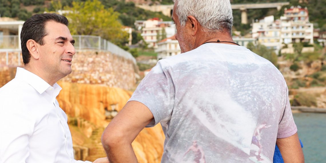 Στην Βόρεια Εύβοια ο Κώστας Σκρέκας